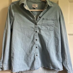 Bass Sky Blue Casual Shirt